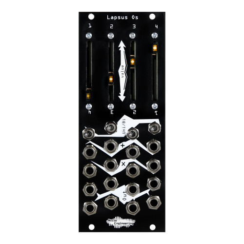 Noise Engineering Lapsus Os (Black) - Four Channel Attenuverter